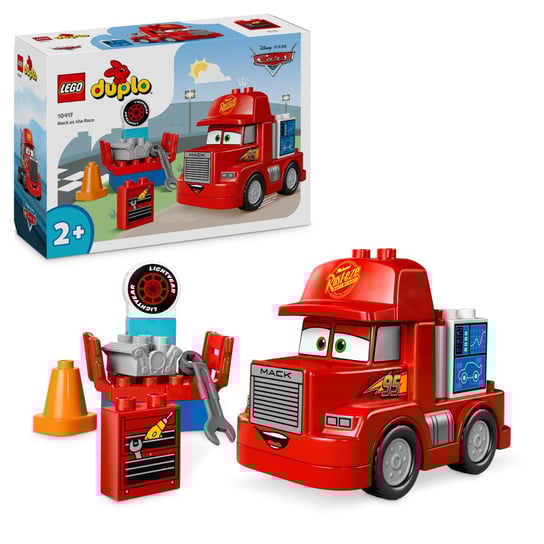 LEGO DUPLO Disney, klocki, Maniek na wyścigu, 10417 LEGO