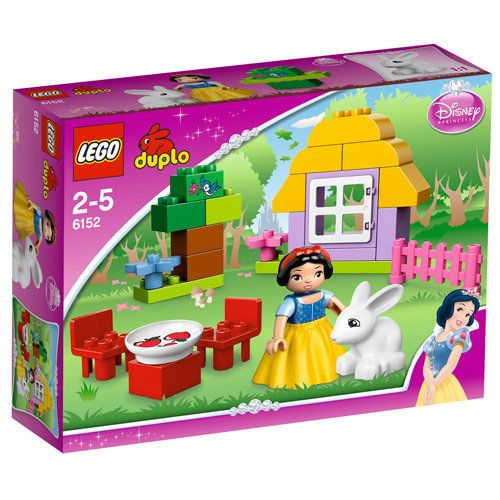 LEGO DUPLO, Disney Princess, klocki Chatka Królewny Śnieżki, 6152 LEGO
