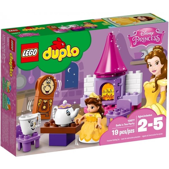 LEGO DUPLO, Disney Princess, klocki Herbatka u Belli, 10877 LEGO