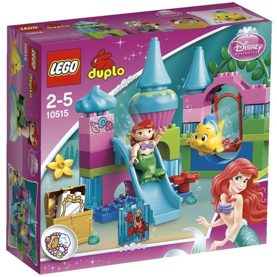 LEGO DUPLO, Disney Princess, klocki Podwodny zamek Arielki, 10515 LEGO