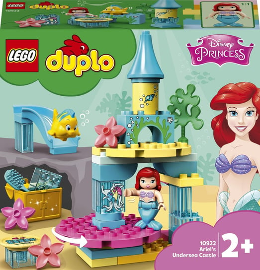 LEGO DUPLO, Disney Princess, klocki Podwodny zamek Arielki, 10922 LEGO