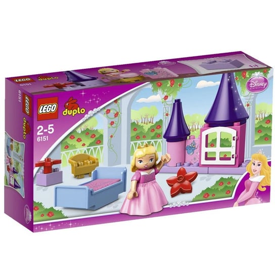 LEGO DUPLO, Disney Princess, klocki Pokój Śpiącej Królewny, 6151 LEGO