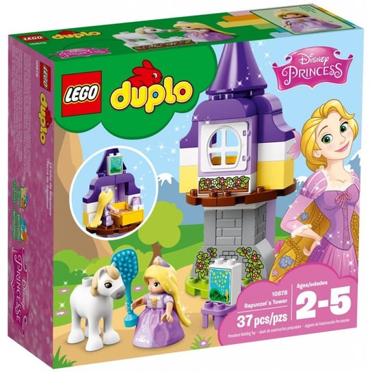 LEGO DUPLO, Disney Princess, klocki Wieża Roszpunki, 10878 LEGO