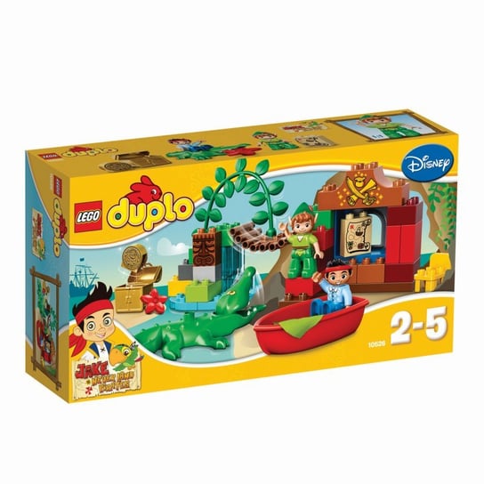 LEGO DUPLO, Jake i Piraci z Nibylandii, klocki Odwiedziny Piotrusia Pana, 10526 LEGO
