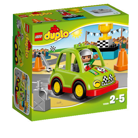 LEGO DUPLO, klocki Auto wyścigowe, 10589 LEGO