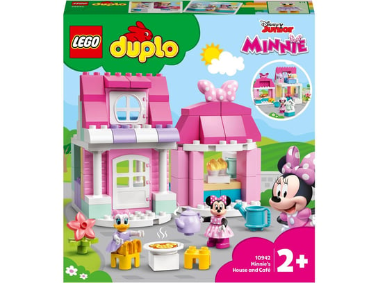 LEGO DUPLO, klocki Disney, Dom i kawiarnia Myszki Minnie, 10942 LEGO