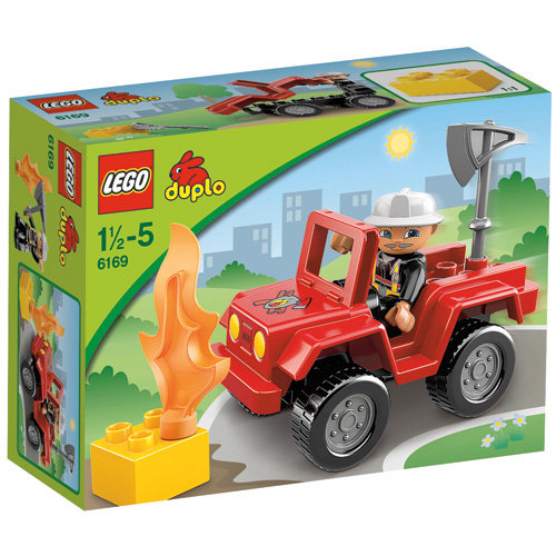 LEGO DUPLO, klocki Dowódca straży pożarnej, 6169 LEGO