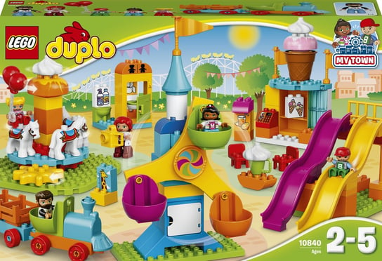 LEGO DUPLO, klocki Duże wesołe miasteczko, 10840 LEGO