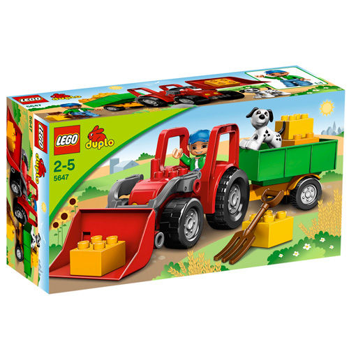 LEGO DUPLO, klocki Duży traktor, 5647 LEGO