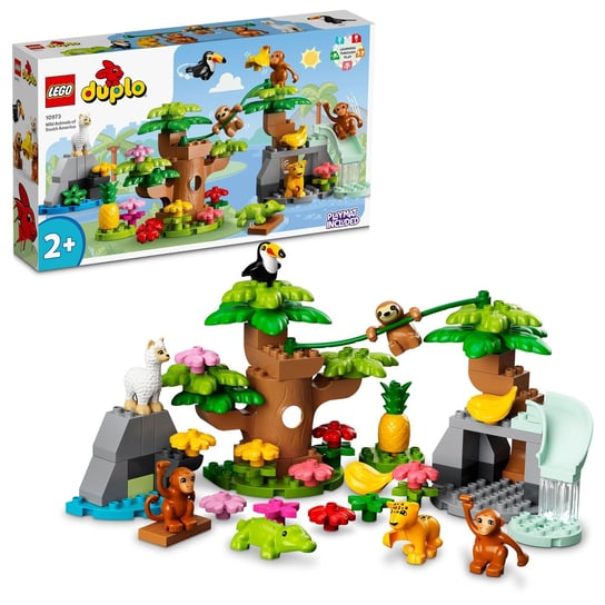 LEGO DUPLO, klocki Dzikie zwierzęta Ameryki Południowej, 10973 LEGO