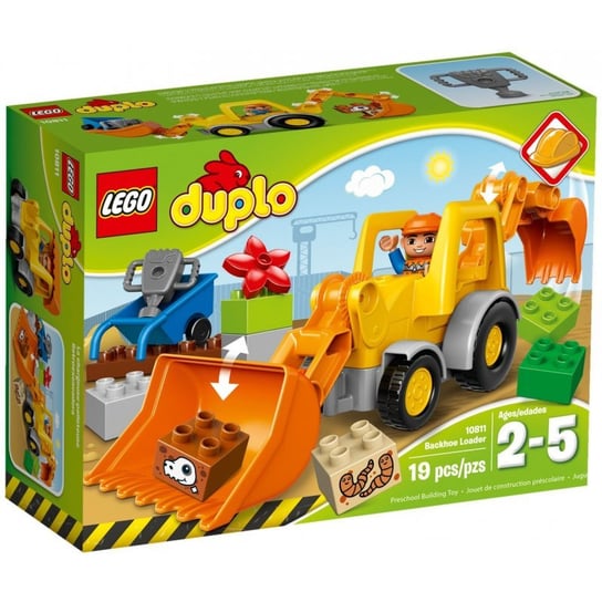 LEGO DUPLO, klocki Koparko-ładowarka, 10811 LEGO