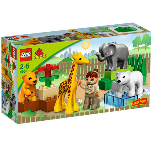 LEGO DUPLO, klocki Małe Zoo, 4962 LEGO