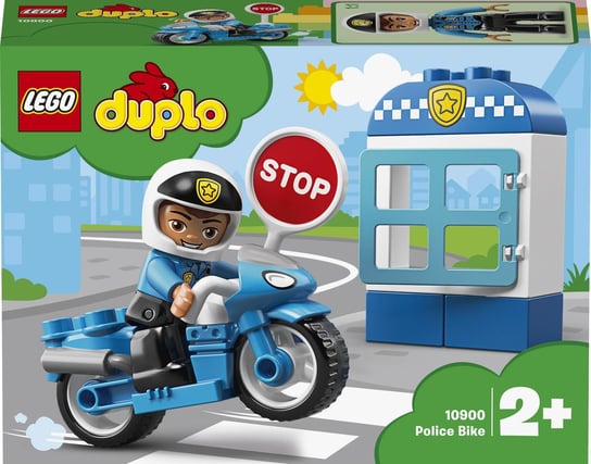 LEGO DUPLO, klocki Motocykl policyjny, 10900 LEGO
