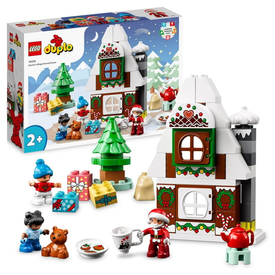LEGO DUPLO, klocki Piernikowy Domek Świętego Mikołaja, 10976 LEGO