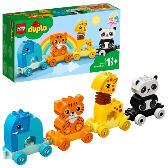 LEGO DUPLO, klocki Pociąg ze zwierzątkami, 10955 LEGO