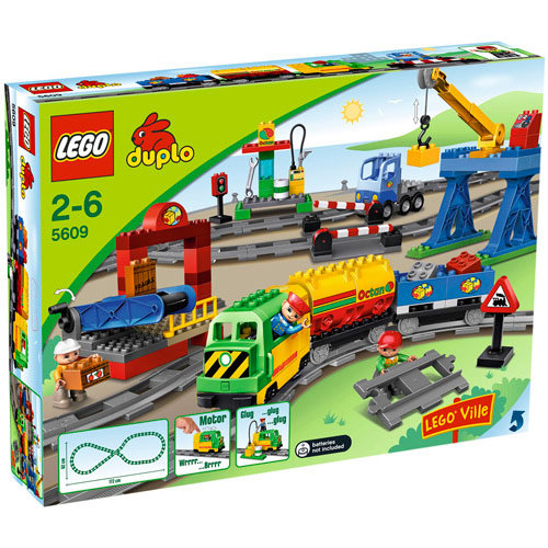 LEGO DUPLO, klocki Pociąg, zestaw Deluxe, 5609 LEGO