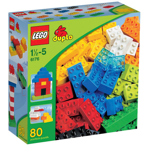 LEGO DUPLO, klocki Podstawowe Deluxe, 6176 LEGO