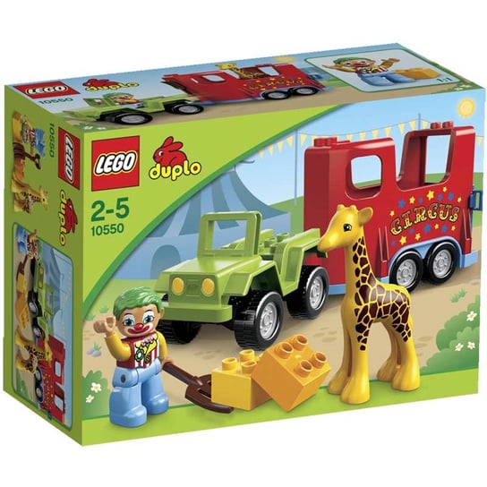 LEGO DUPLO, klocki Pojazd cyrkowy, 10550 LEGO