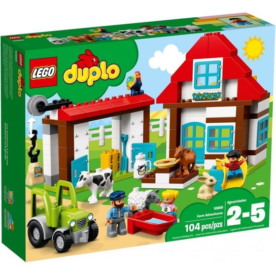 LEGO DUPLO, klocki Przygody na farmie, 10869 LEGO