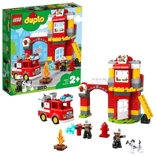 LEGO DUPLO, klocki Remiza strażacka, 10903 LEGO
