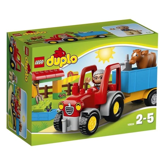 LEGO DUPLO, klocki Traktor, 10524 LEGO