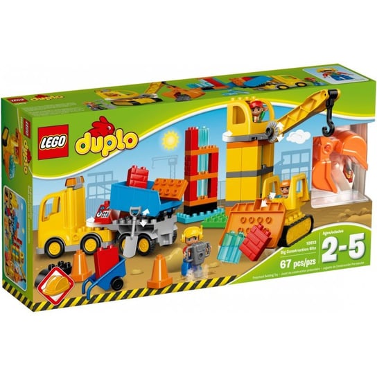 LEGO DUPLO, klocki Wielka budowa, 10813 LEGO