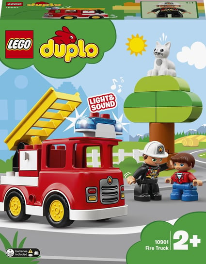 LEGO DUPLO, klocki Wóz strażacki, 10901 LEGO