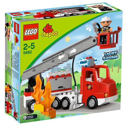 LEGO DUPLO, klocki Wóz strażacki, 5682 LEGO