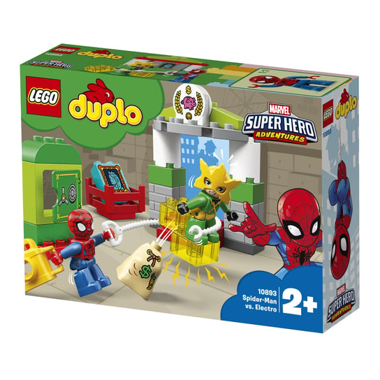 LEGO DUPLO, Marvel, klocki Spider-Man vs. Electro, 10893 LEGO