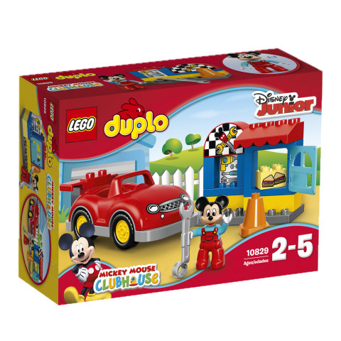 LEGO DUPLO, Myszka Miki i Przyjaciele, klocki Warsztat Myszki Miki, 10829 LEGO
