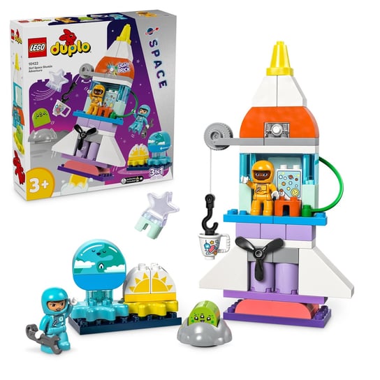 LEGO DUPLO - Przygoda w promie kosmicznym 3 w 1 (10422) KLOCKI PREZENT LEGO