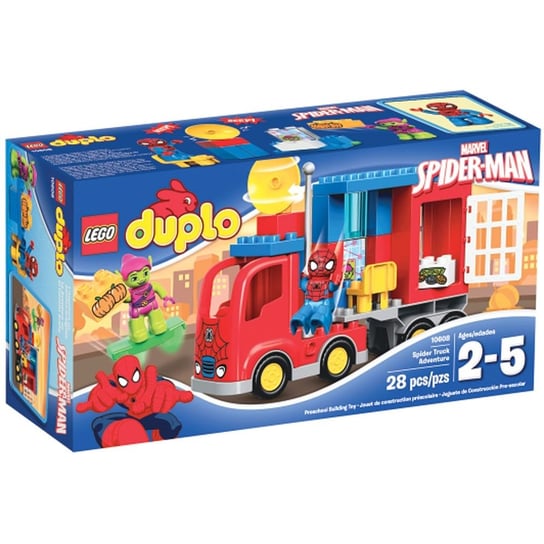 LEGO DUPLO, Spiderman, klocki Ciężarówka, 10608 LEGO
