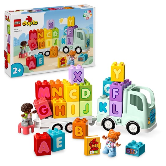 LEGO DUPLO Town, klocki, Ciężarówka z alfabetem, 10421 LEGO