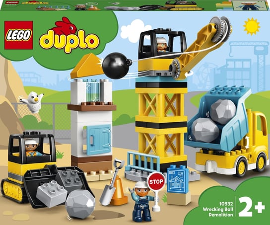 LEGO DUPLO, Town, klocki Rozbiórka kulą wyburzeniową, 10932 LEGO