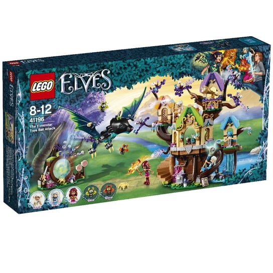 LEGO Elves, klocki Atak nietoperzy na Drzewo Elvenstar, 41196 LEGO