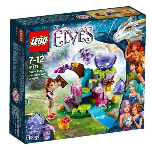 LEGO Elves, klocki Emily Jones i mały Smok Wiatru, 41171 LEGO