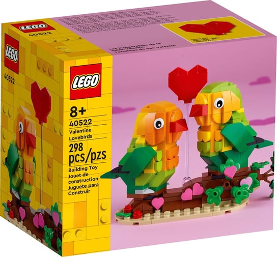 LEGO Exlusive, klocki, Walentynkowe Papużki Nierozłączki, 40522 LEGO