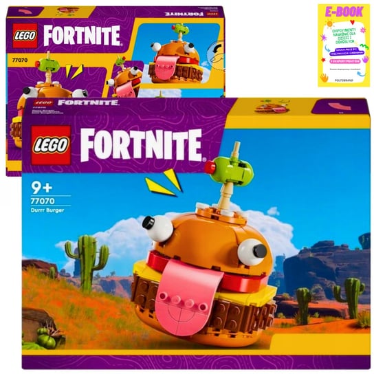 LEGO FORTNITE - Durrr Burgerownia 77070 KLOCKI PREZENT + EBOOK LEGO