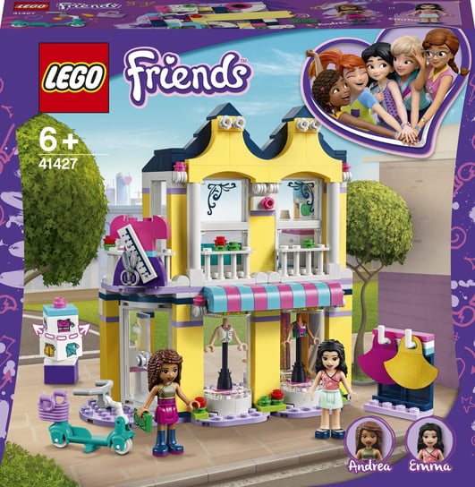 LEGO Friends, klocki, Butik Emmy, 41427 LEGO