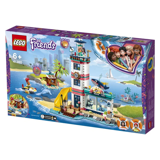 LEGO Friends, klocki, Centrum ratunkowe w latarni morskiej, 41380 LEGO