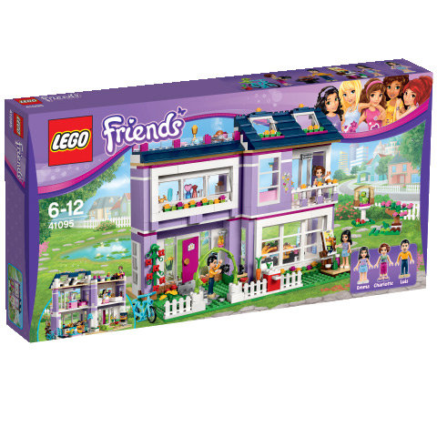 LEGO Friends, klocki Dom Emmy, 41095 LEGO