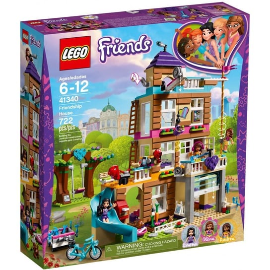 LEGO Friends, klocki, Dom przyjaźni, 41340 LEGO