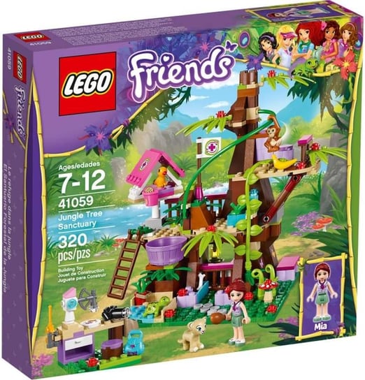 LEGO Friends, klocki Domek na drzewie w dżungli, 41059 LEGO