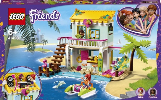 LEGO Friends, klocki, Domek na plaży, 41428 LEGO