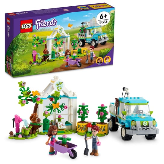 LEGO Friends, klocki, Furgonetka do sadzenia drzew, 41707 LEGO