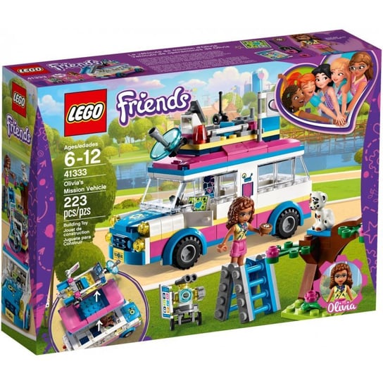 LEGO Friends, klocki, Furgonetka Olivii, 41333 LEGO