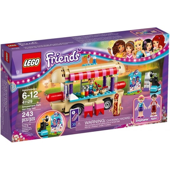 LEGO Friends, klocki Furgonetka z hot-dogami w parku, 41129 LEGO