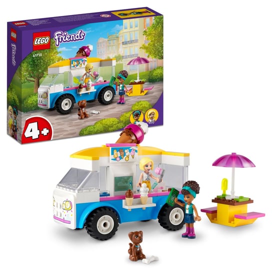 LEGO Friends, klocki, Furgonetka z lodami, 41715 LEGO