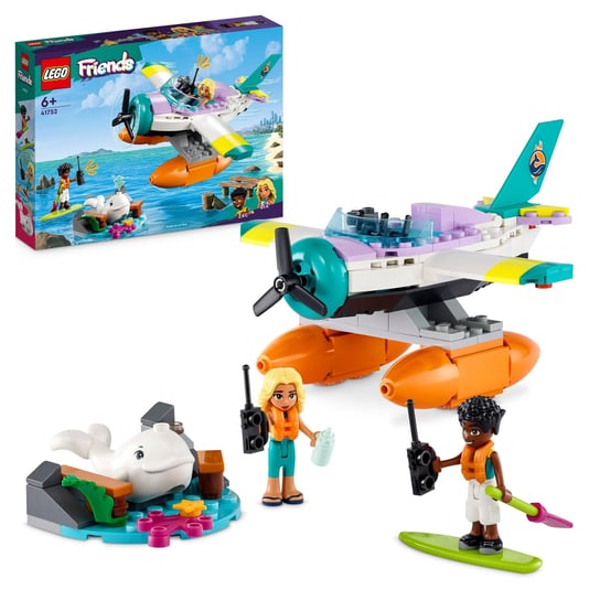 LEGO Friends, klocki, Hydroplan ratowniczy, 41752 LEGO