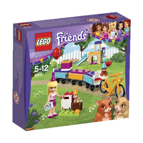 LEGO Friends, klocki Imprezowy pociąg, 41111 LEGO